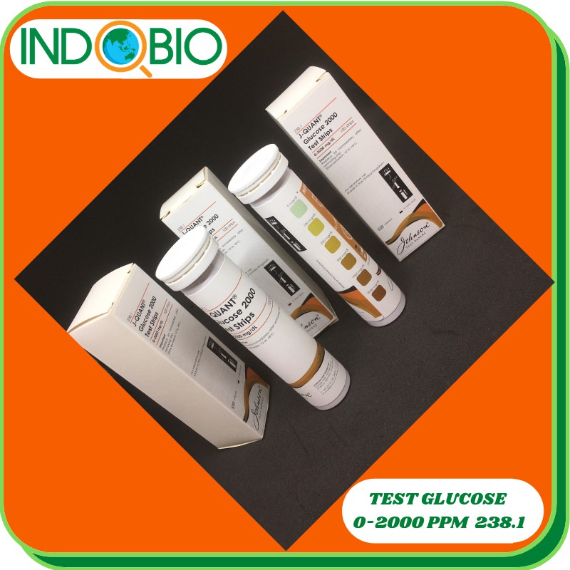 QUE TEST THỬ ĐƯỜNG (GLUCOSE) 238.1 0-2000 PPM JOHNSON-ANH [KÈM COA]