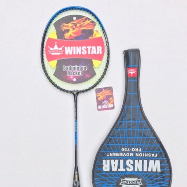 1 đôi vợt winstar 750 đã căng cước