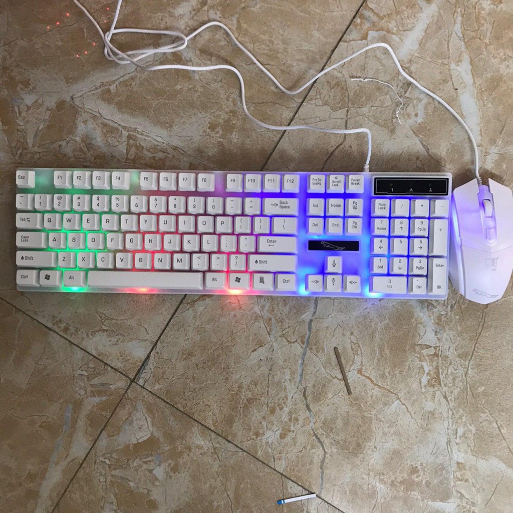 Bàn phím kèm chuột Giả Cơ G21 PRO Có LED | BigBuy360 - bigbuy360.vn