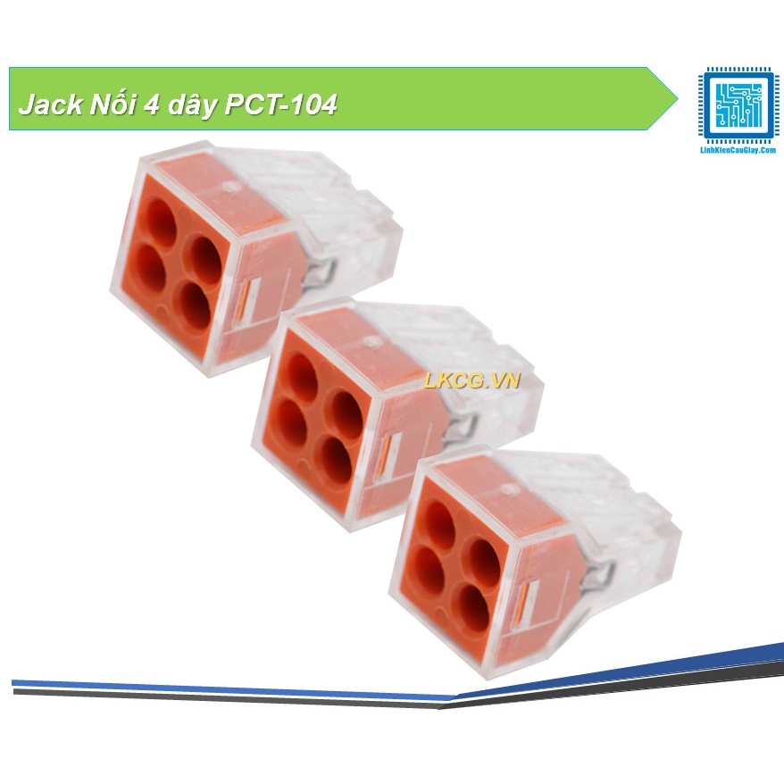 Jack Nối 4 dây PCT-104
