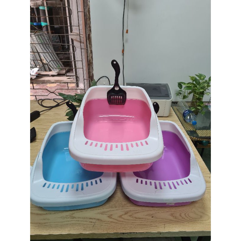Khay cát vệ sinh cho mèo sz to bền đẹp