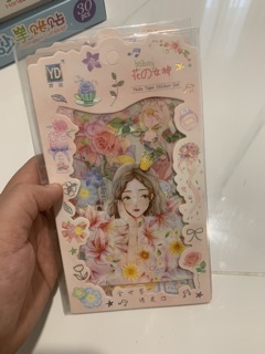 bộ 6 tấm sticker