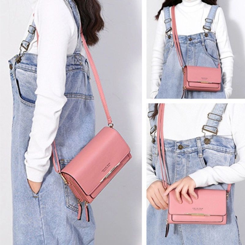 Túi đeo chéo vải mini thời trang cho nữ