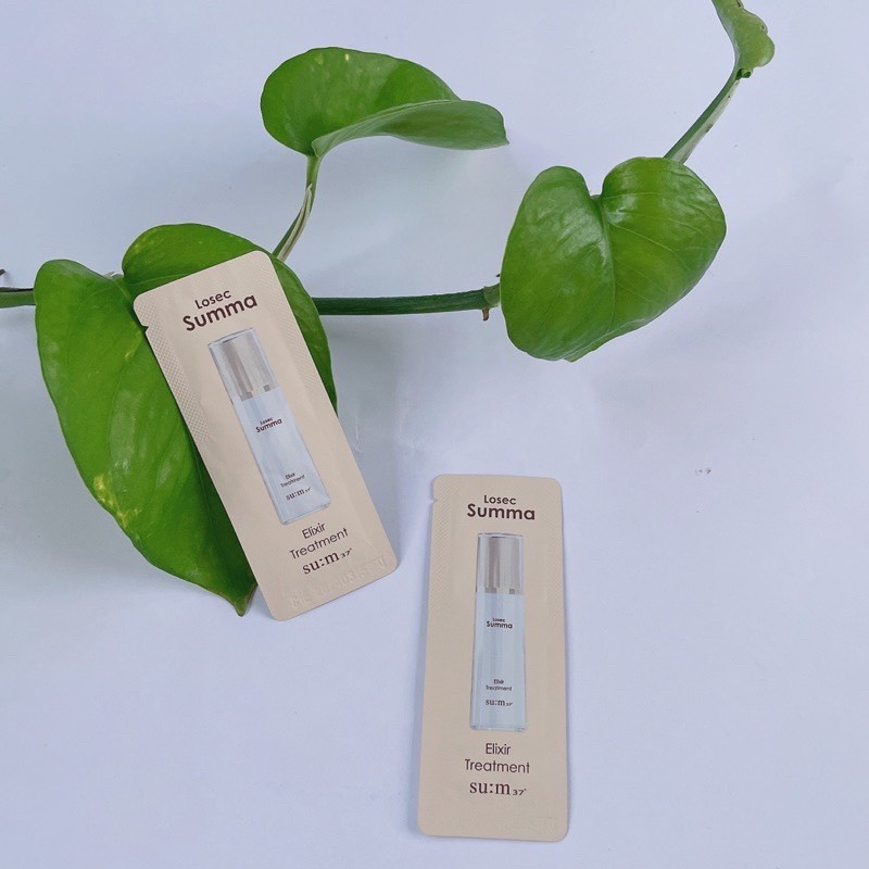 Combo 10 gói dưỡng trắng Sum Losec Summa Elixir Treatmet