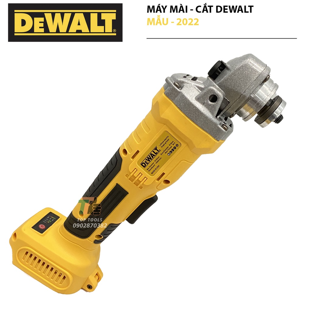 Máy mài pin, Máy cắt Pin sử dụng chân pin thông dụng, lưỡi cắt phổ thông 100mm, Pin10cell ,Động cơ không chổi than