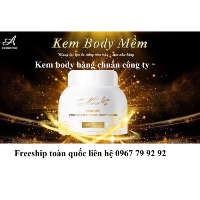 Body mềm nước hoa chuẩn công ty
