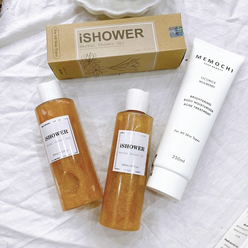 Combo dưỡng trắng da body chuyên sâu