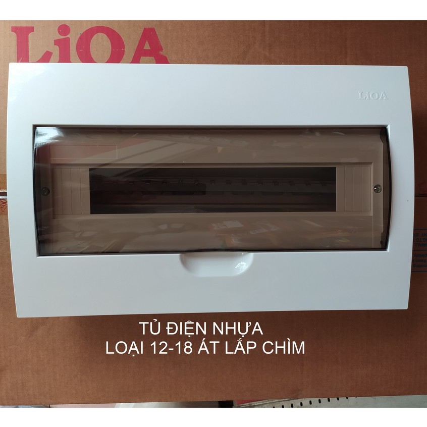 TỦ ĐIỆN NHỰA LiOA  LẮP CHÌM DÙNG CHO ATTOMAT LOẠI TO