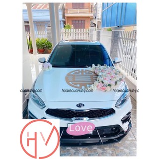 HOA LỤA XE CƯỚI RƯỚC DÂU