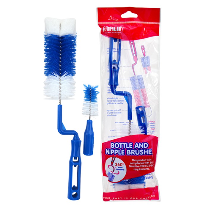 Cọ rửa bình sữa núm vú Farlin BF-252