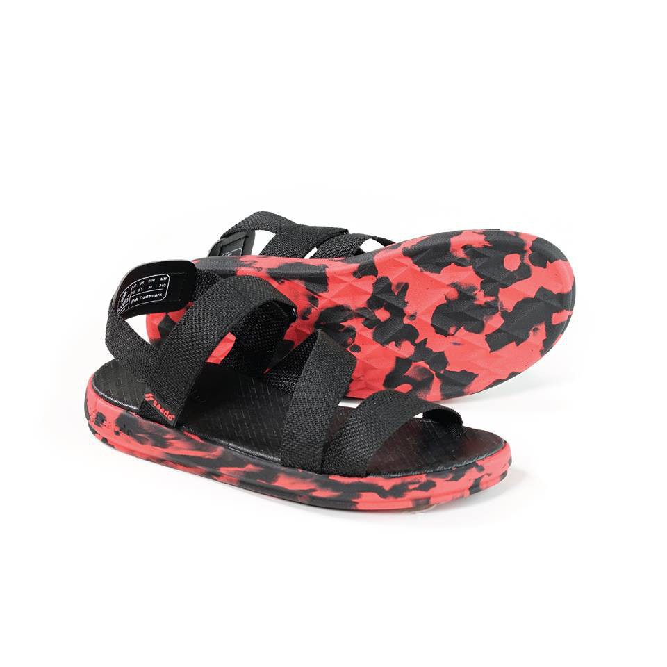 [CHÍNH HÃNG] SANDAL SAADO | CL09 – Red Warrior – Màu Đen Đỏ Camo Rằn Ri | Giày Sandal Nam Nữ Thương Hiệu Mỹ