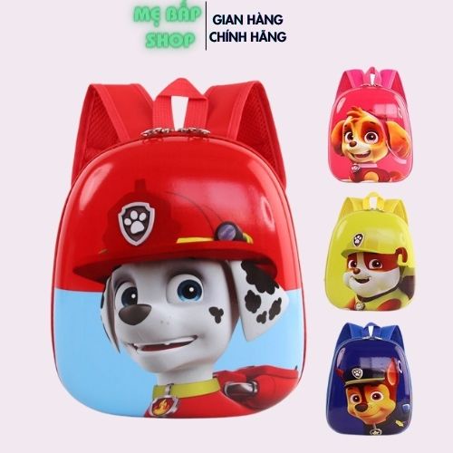 Balo cho bé trai bé gái đội chó cứu hộ Pawpatrol chống nước cho bé đi học đi chơi Mẹ Bắp Shop