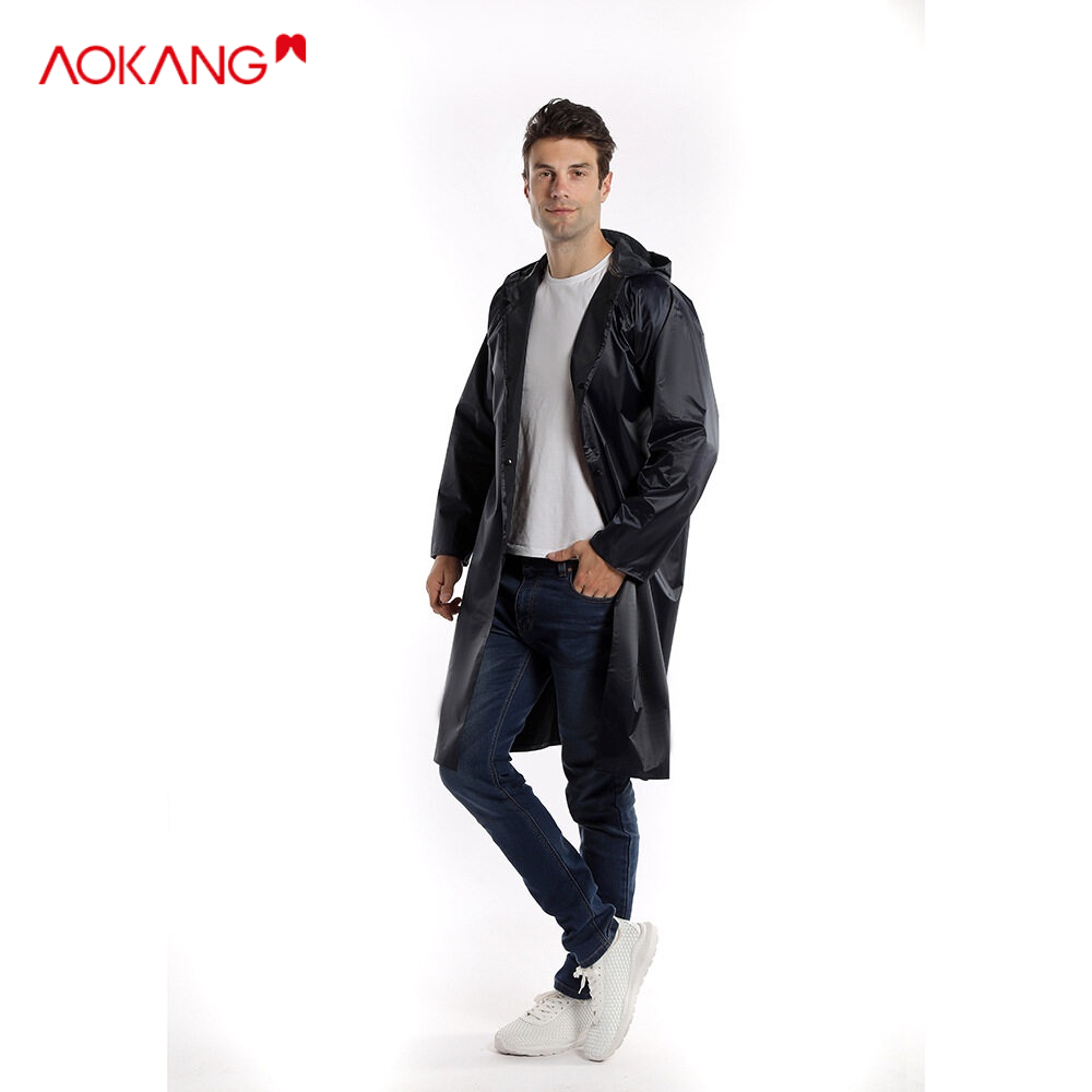 Áo mưa AOKANG bằng PVC dày chống nước tái sử dụng cho hoạt động ngoài trời