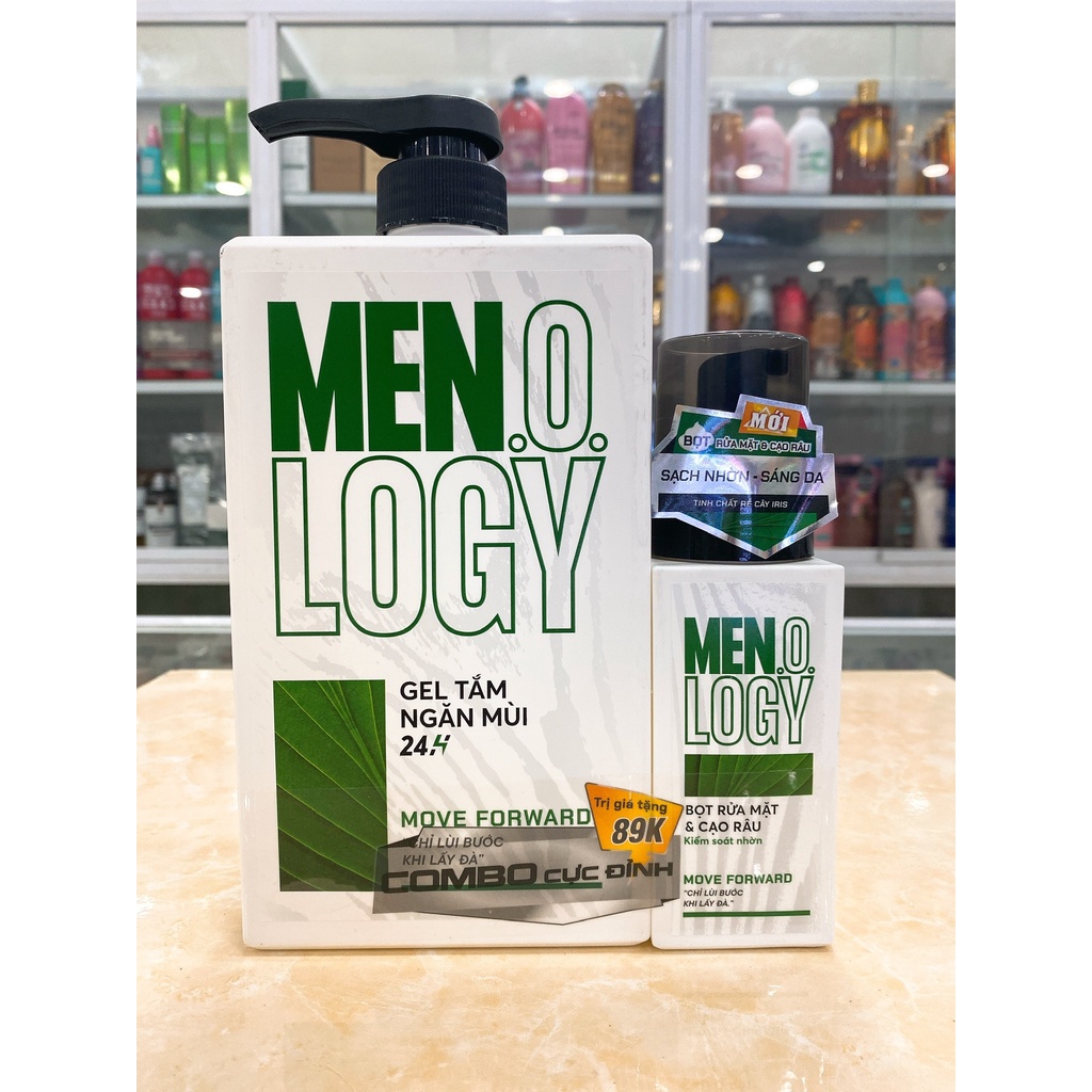 Gel Tắm Nam Ngăn Mùi 24h MEN.O.LOGY 630ml