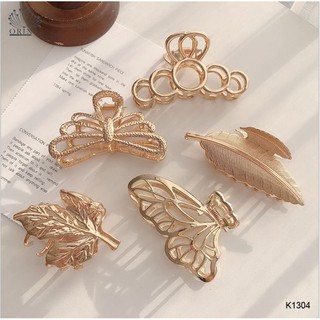 Kẹp tóc, kẹp càng cua kim loại thanh lịch sang trọng Orin K1304