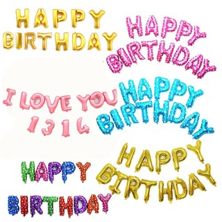 Set bóng chữ HAPPY BIRTHDAY