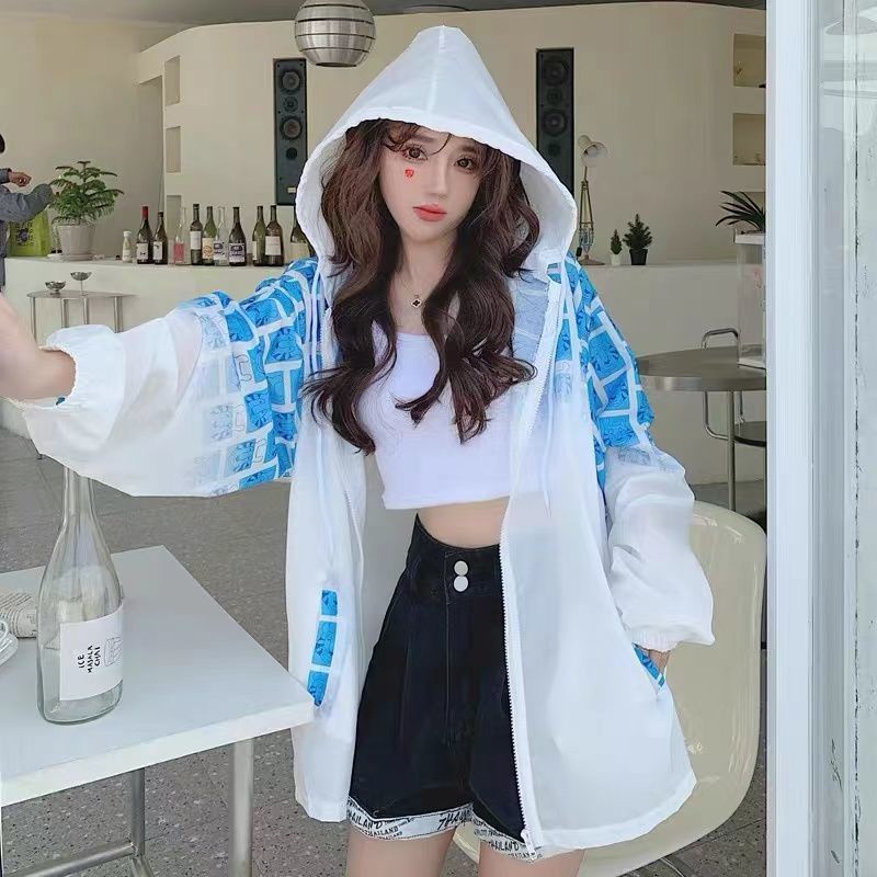 Áo Khoác Cardigan Mỏng Chống Nắng Màu Sắc Gradient Phong Cách Hàn Quốc Thời Trang Mùa Hè Cho Nữ