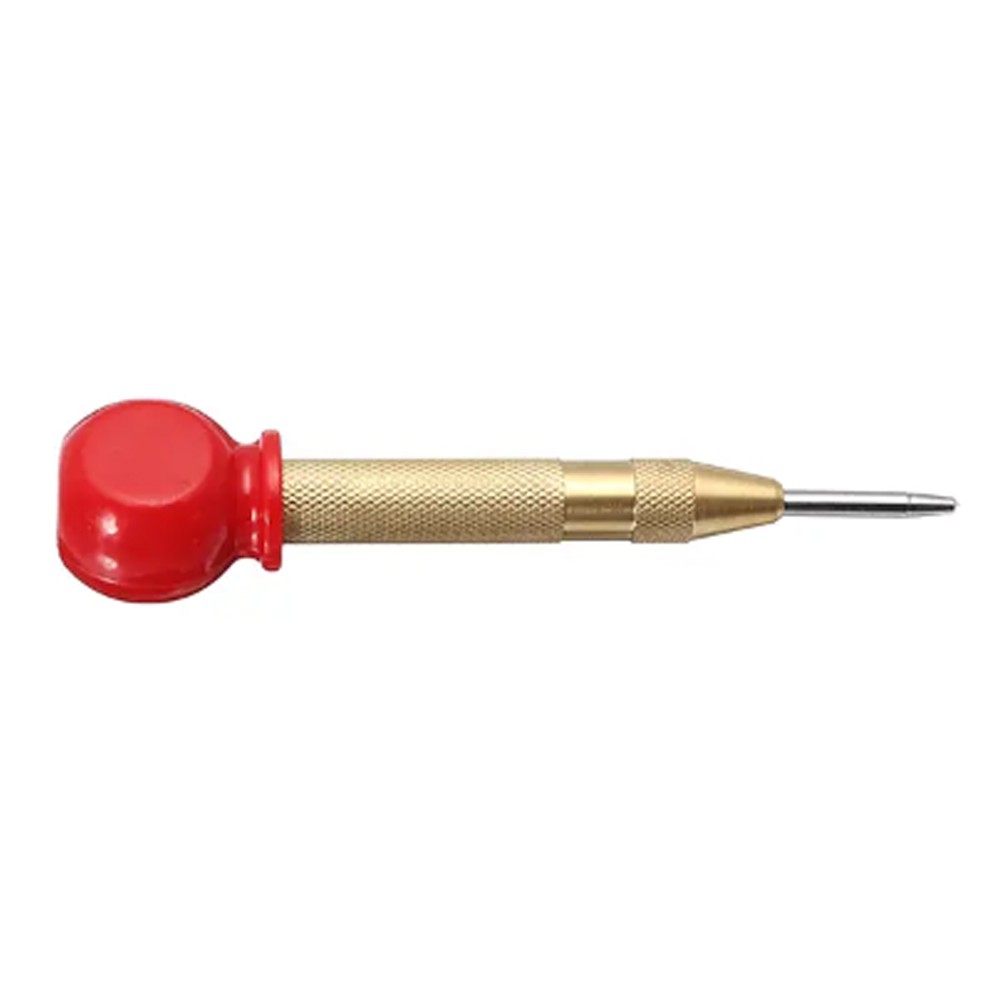Automatic Centre Punch 5'' Automatic Center Pin Punch Strike Spring Loaded Marking Starting Holes Tool Chisel Steel