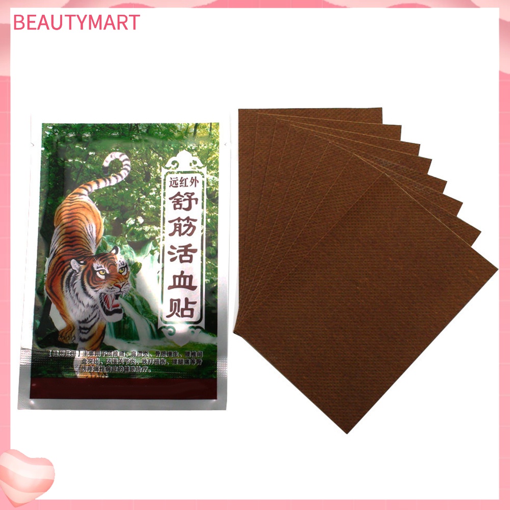 Bộ 8 Miếng Dán Giảm Đau Lưng Thảo Dược Trung Hoa