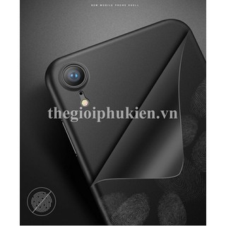 Ốp lưng lụa iPhone XR chính hãng Memumi siêu mỏng 0.3mm