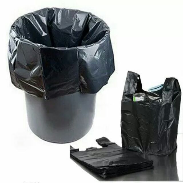 1 kg túi nilon đen đựng rác