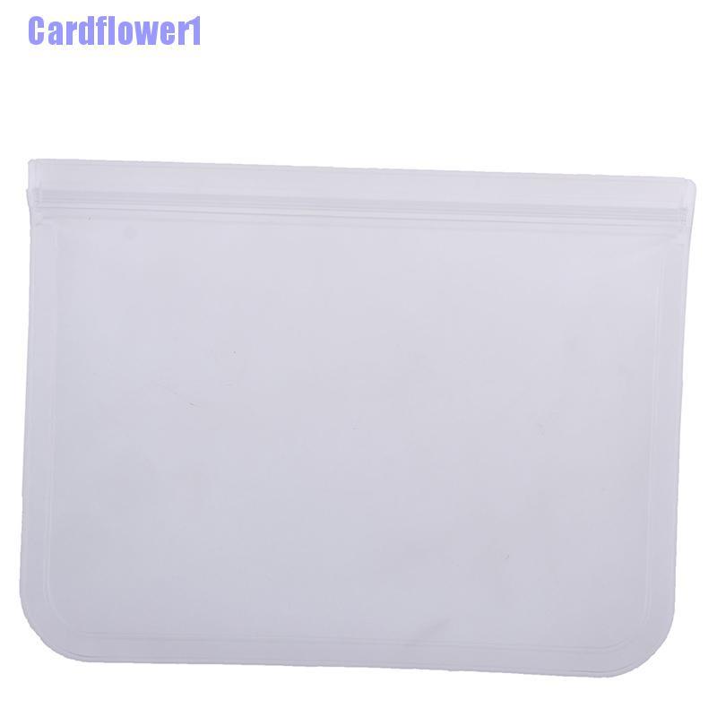 Túi Silicone Đựng Thực Phẩm Chống Rò Rỉ Có Khóa Kéo Tiện Lợi
