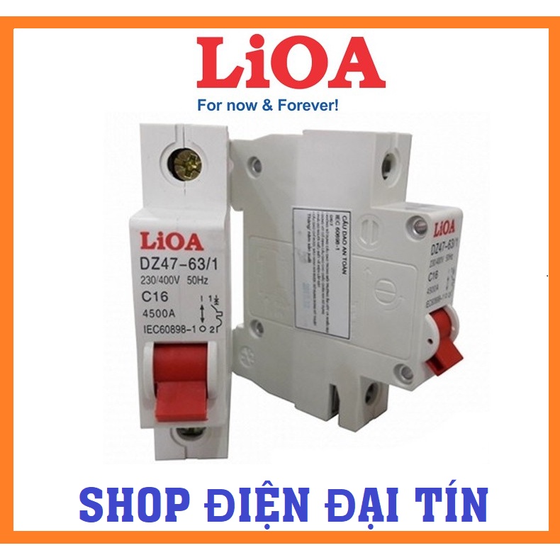 Cầu dao tự động ( Aptomat) 1 pha LiOA