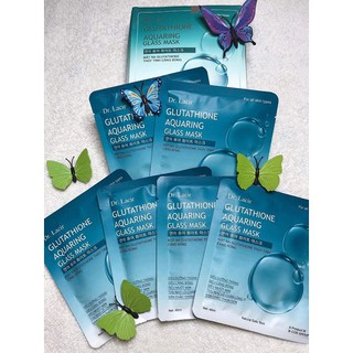 Mặt nạ Dr lacir GLUTHATIONE thủy tinh căn bóng một lần đắp mặt nạ bằng uống 10 lít nước và bằng 7 lần dưỡng kem