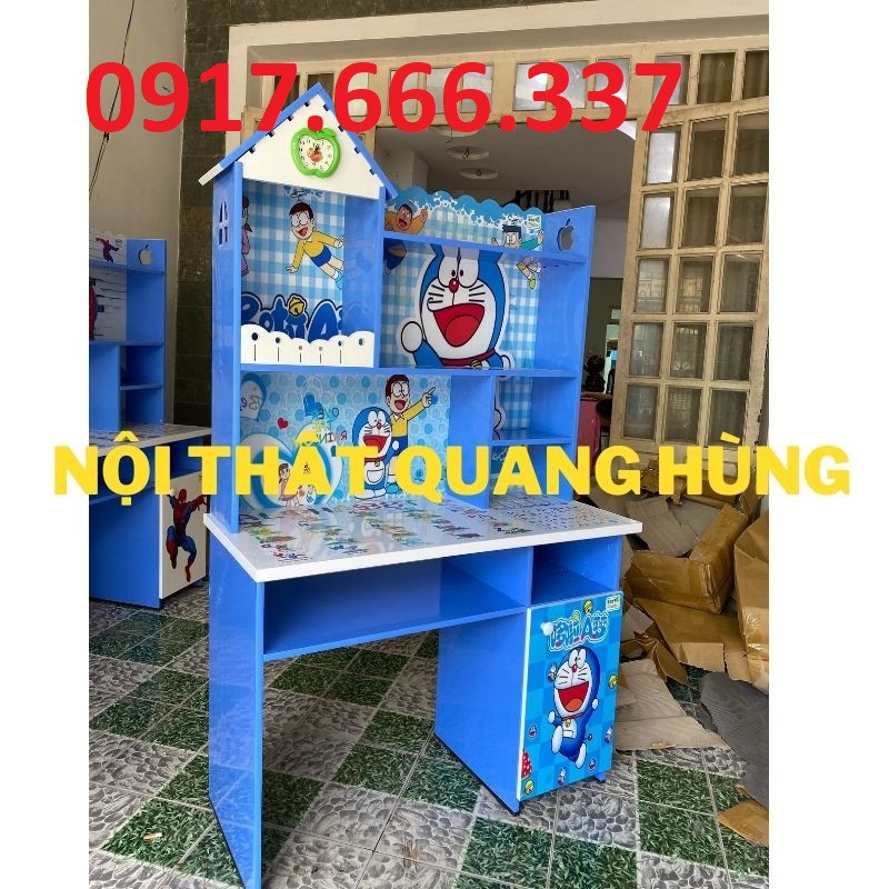 Bàn học sinh nhựa đài loan in hình 3D Doraemon mẫu mới - Giao hàng hỏa tốc HCM