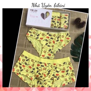 Quần lót dễ thương cute/ quần lót đôi nam nữ