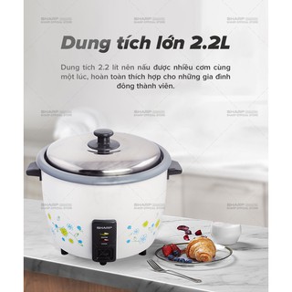 Nồi Cơm Điện Sharp KSH-228SNV 2.2L