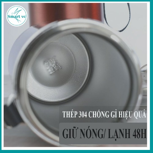 [HÀNG CAO CẤP] Bình Giữ Nhiệt Inox 304, có lõi lọc trà, dụng tích 1200 ml Giữ Nhiệt Tối Ưu Hơn 8H Mã C90