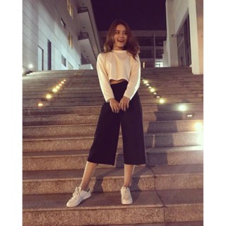 FS Quần ống rộng cạp chun