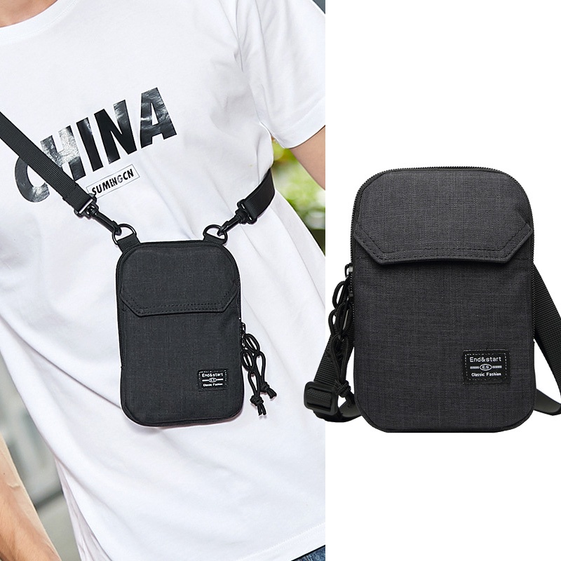 Túi Đeo Chéo canvas Mini Thể Thao Đựng Điện Thoại tp067