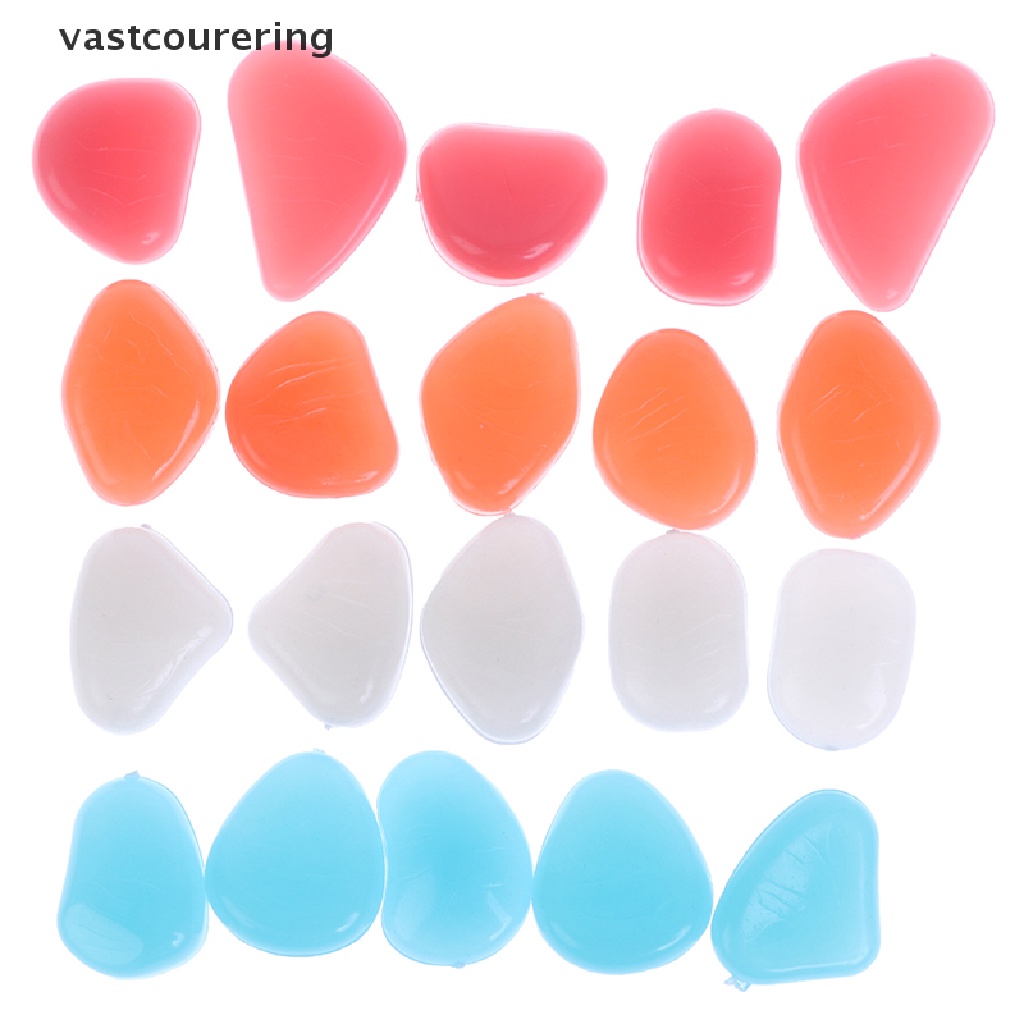 Set 50 Viên Đá Dạ Quang Trang Trí Bể Cá