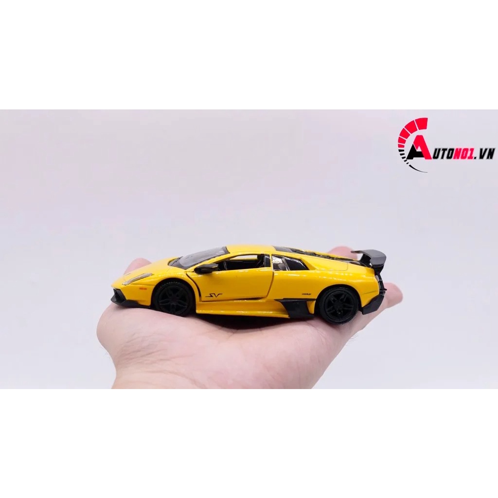 MÔ HÌNH XE LAMBORGHINI MURCIELAGO YELLOW 1:36 SCALE MODEL 7719