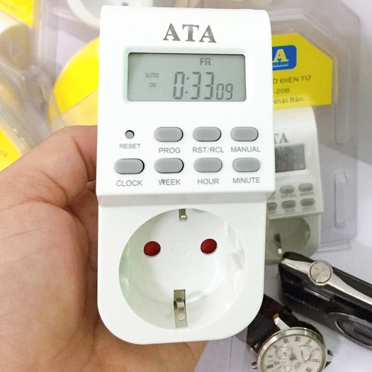 Ổ cắm hẹn giờ điện tử ATA AT20B