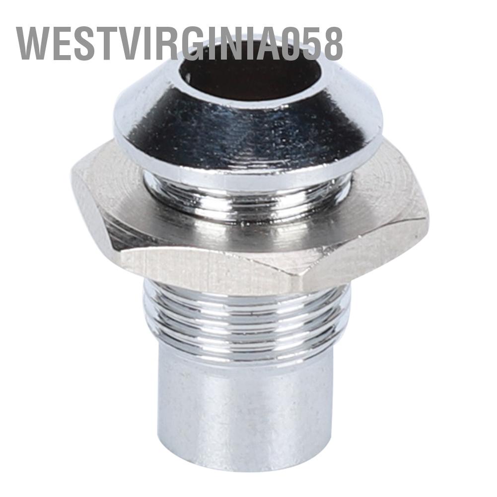 Westvirginia058 10 cái đế gắn đèn LED kim loại đồng lồi cho diode phát sáng 5mm / 0 2in