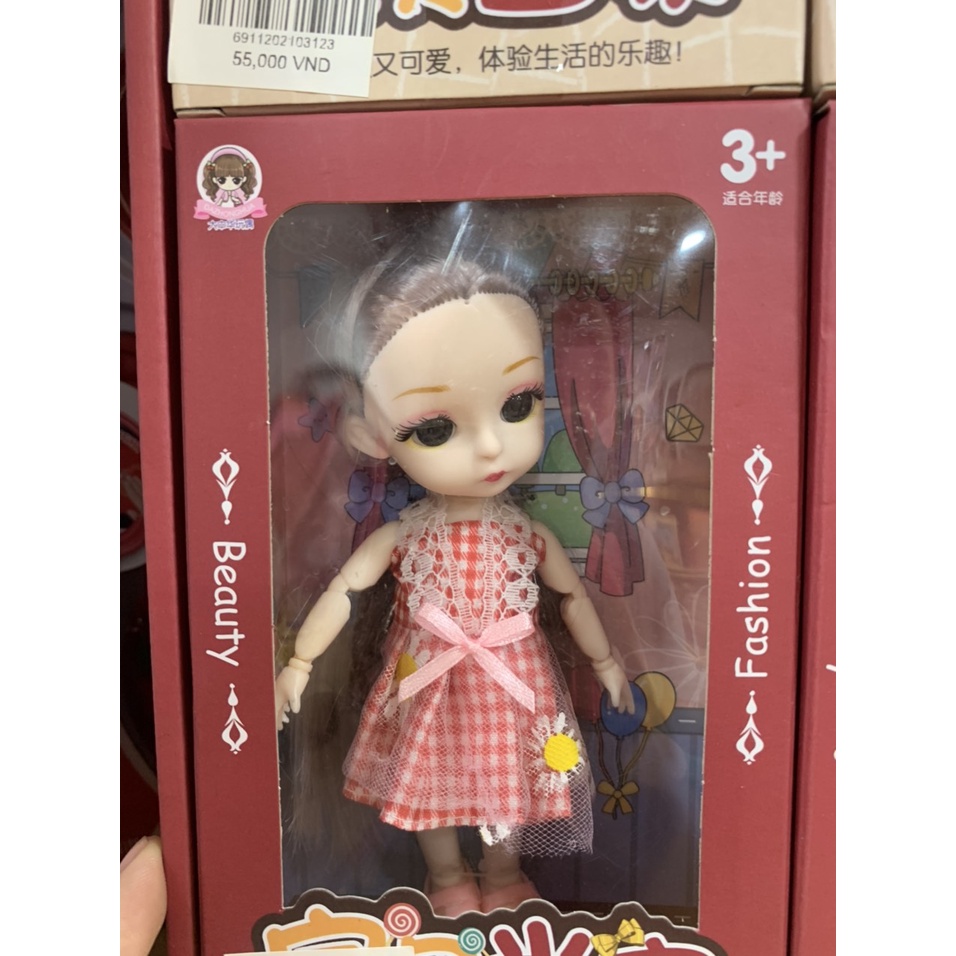 Đồ chơi búp bê barbie có khớp cho bé