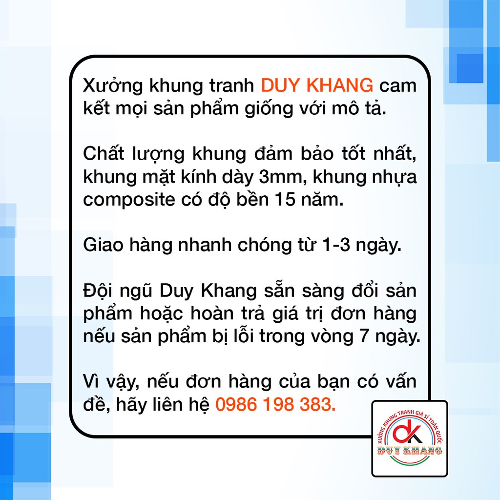 Bộ 3 tranh Canvas 30x40 Duy Khang, khung tranh treo tường hiện đại