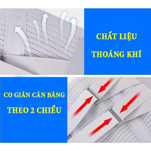 Đai lưng định hình cột sống - Cải thiện, hỗ trợ thoái hóa,thoát vị định hình cột sống