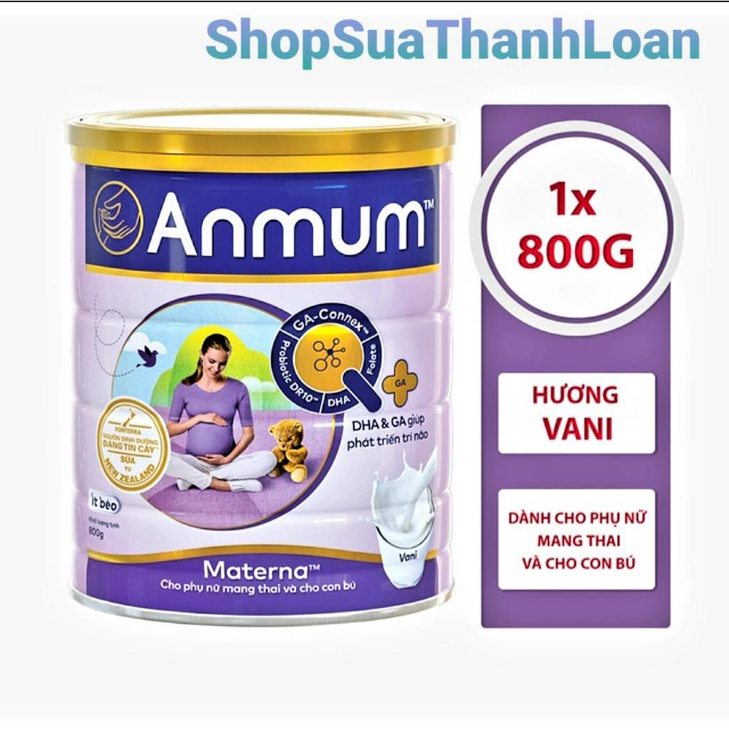 [HSD T6-2023] Sữa Bột Dành Cho Mẹ Bầu Anmum Materna Hương Vanilla 800g