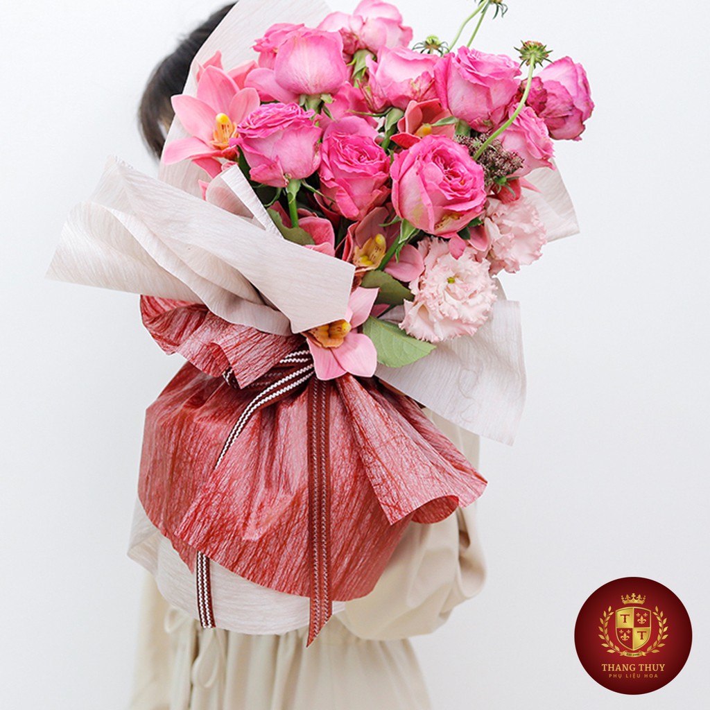 Giấy Gói Hoa Gấm Xốp Nhật 60cm x 60cm