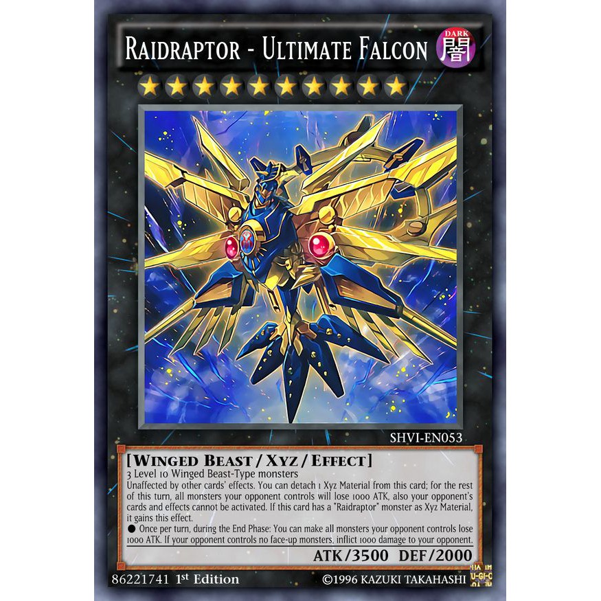 [ Bài Yugioh In ] Raidraptor Deck 2021 ( Tháng 1 )