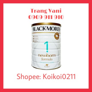 Sữa Blackmores Úc đủ số 1-2-3 lon 900gram