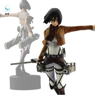 Mô hình Shingeki no Kyojin Mikasa Ackerman chất lượng cao kích thước 4.7 "