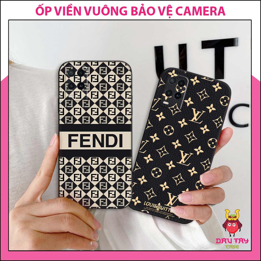 Ốp lưng bảo vệ camera Oppo A54 / A55 họa tiết thời trang nổi bật, ốp silicon cao cấp