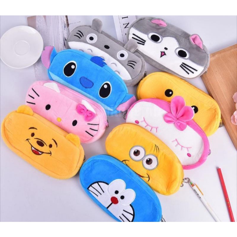 Bóp viết thú bông dễ thương