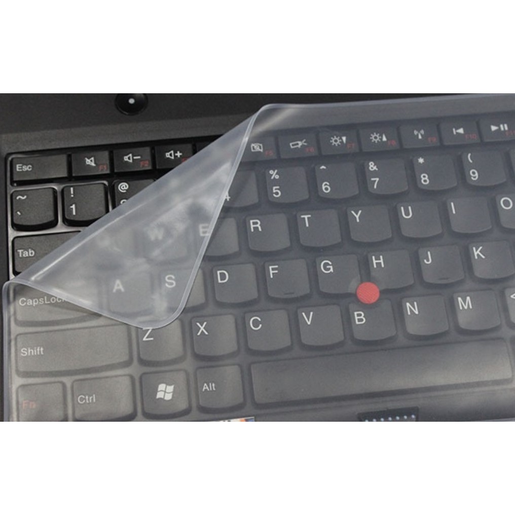Tấm silicon phủ bảo vệ bàn phím laptop máy tính chống bụi chống nước kích thước 36x13 cm, miếng dán bàn phím
