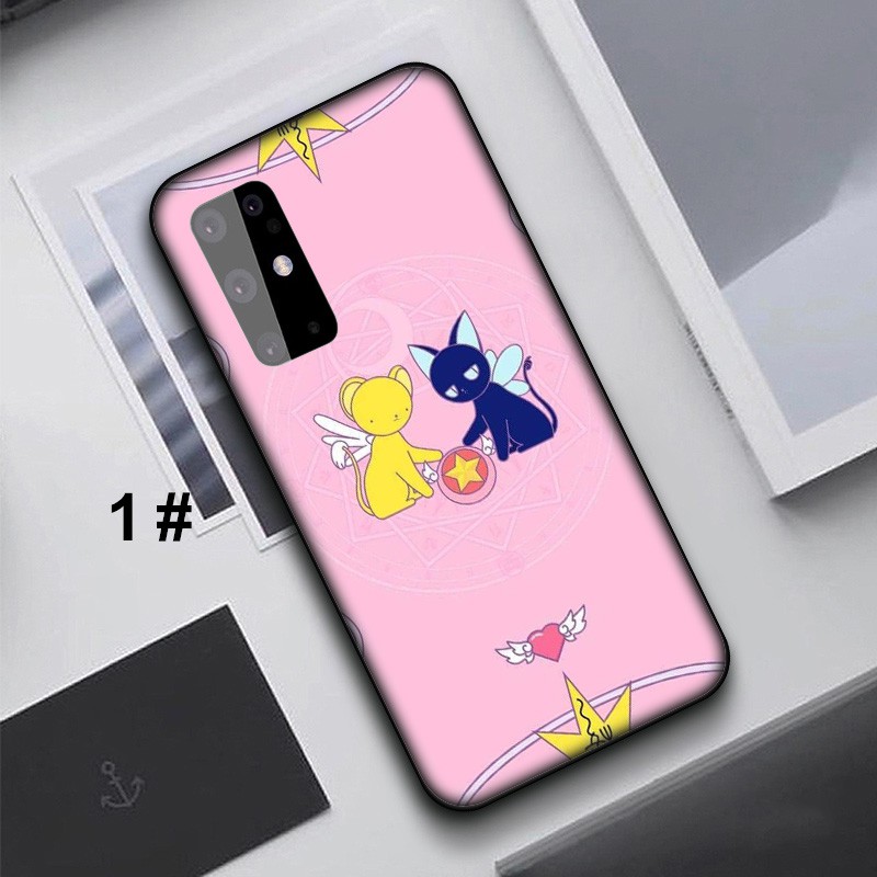 Ốp Điện Thoại TPU Mềm Hình 5LF Thủ Lĩnh Thẻ Bài Sakura Cho Samsung Galaxy A02S A31 A42 Note 20 10 9 8 Ultra Plus Lite